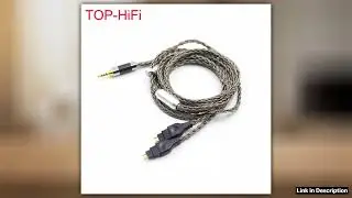 16 Core 7N OCC Earphone Cable For Sennheiser HD580 HD600 HD650 HD25 HD660S hd565 hd545 upgrade