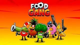 Playing FOOD GANG on IPad