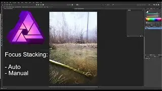 How To | Focus Stacking in Affinity Photo - Automatic and Manual