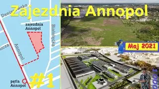 #1 Najnowocześniejsza zajezdnia tramwajowa Annopol w Polsce - Zjazd do zajezdni Annopol 4K