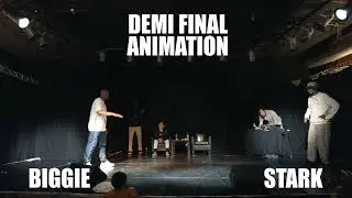 BIGGIE vs STARK I DEMI FINAL ANIMATION I La FAB Popping Battle Vol.3