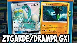 Big Wheel Combo! Zygarde/Drampa GX Deck! Great New Rogue Build PTCGO