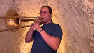 Blazhevich clef studies G minor in a cave in Cancun 