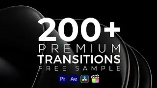200 Smooth Transitions for Premiere Pro + Free Sample