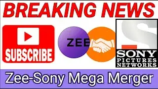 Zee Sony Mega Merger|| Zee-Sony Pictures Networks|| Zee Sony Deal ||Zee Deal with sony || Zee Merger
