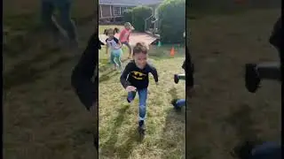 Started off with trying to keep up with the kids #motivation