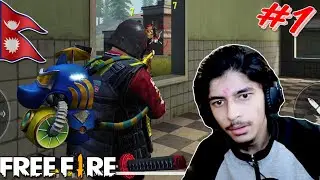 First Gun Challenge But My Friend Stole All Of My Kills | Free fire in Nepali #1