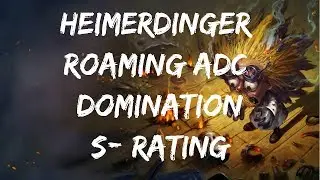 League of Legends - Gameplay - S- Heimerdinger Highlights S7 -- Roaming ADC
