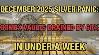 December 2025 Silver Panic: COMEX Vaults Drained by 60% in Under a Week