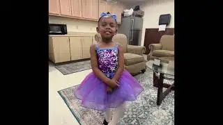 Toni’s First Ballet Recital- Join us as we prepare!