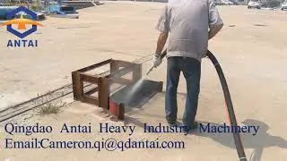Working Video of DB800 Dustless Blasting Machine