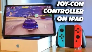 Контроллеры Joy-Con для Nintendo Switch на iPhone или iPad для игр