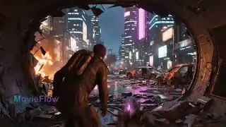 Cyber Stream: Rise from the Fire | First-Person Horror Action Short Film (AI Cinematic)