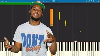 Schoolboy Q, 21 Savage - Floating - Piano Tutorial