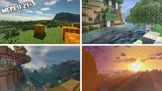 BEST MCPE SHADER 1.21+ 🌟 | Next-Level Graphics!