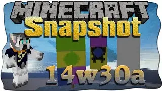 Minecraft 1.8 Snapshot 14w30a [Deutsch/German] - Flaggen & Banner