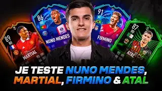 JE TESTE NUNO MENDES, MARTIAL, FIRMINO ET ATAL RTTF ! (CARTES LDC, CONFERENCE ET EUROPA)