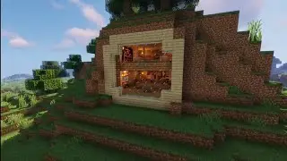 How to make a Good Hill House In Minecraft *Tutorial*