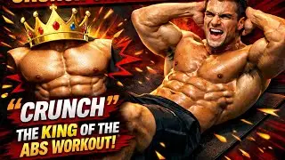 Crunch Abs Workout ➜ Build Strong Core & Get Visible Abs Fast