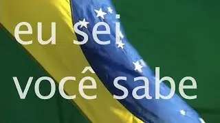 Brazilian Portuguese Lesson 15 INSTRUCTION