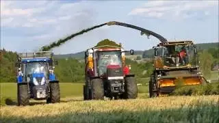 New Holland FR780 Forage Cruiser T7.235 + Fliegl Panthera AGROTEC Demo Tour 2016