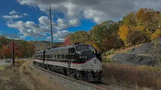 Chasing the RBMN Fall foliage excursion from New Ringgold to Jim Thorpe!