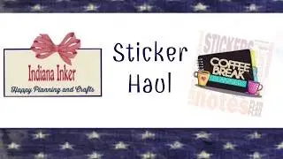 Planner Sticker Haul from Coffee Break Planner Etsy Shop