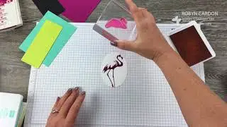 Stampin' Up! Fabulous Flamingo BRIGHT Card! - EPISODE SIX HUNDRED FORTY TWO!