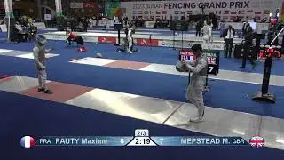 2023 140 T64 29 M F Individual Busan KOR GP RED MEPSTEAD GBR vs PAUTY FRA