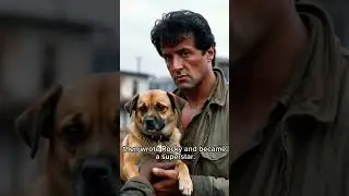 Stallone sold his dog before Rocky made him famous.AI-generated visuals.#Stallone