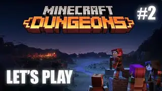 Minecraft Dungeons #2  Полное прохождение Часть 2/First Look Part 2.