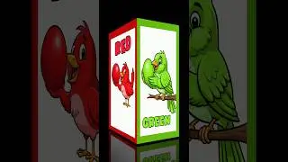 Песенка для изучения цветов с картинками #обучение #цвета