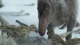 Prehistoric Planet 2 [2023] - Baby Nanuqsaurus Screen Time