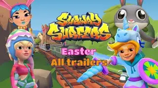 Subway Surfers - All Easter Trailers (2015-2025)