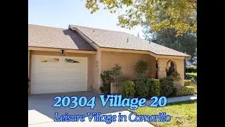 20304 Village 20 home for sale in Leisure Village, Camarillo CA
