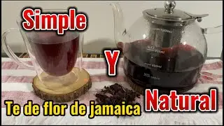 Te de Flor de Jamaica Hibiscus   4K