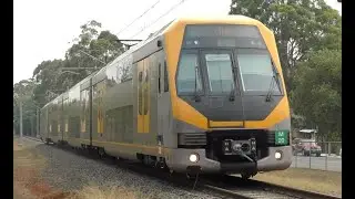 Australian Trains: Sydney's Carlingford line's last days. Driver's Cab Ride, Clyde to Carlingford