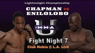 Derion Chapman vs Pious Enilolobo Jr. (The University of MMA, Fight Night 7, 6/1/14)