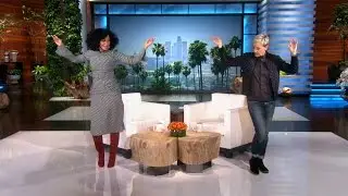 Tracee Ellis Ross Makes Her Ellen Debut