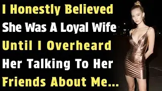 I Honestly Believed She Was A Loyal Wife Until I Overheard Her Talking To Her Friends About Me&hellip;.