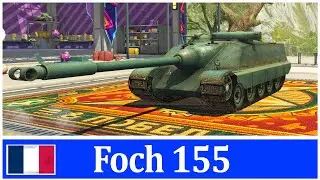 Качаю Foch 155. Tanks Blitz