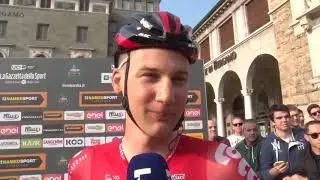 Tim Wellens - interview at the start - Il Lombardia 2018