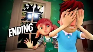 HELLO NEIGHBOR HIDE & SEEK ENDING Cursed Console Restart 😔😔