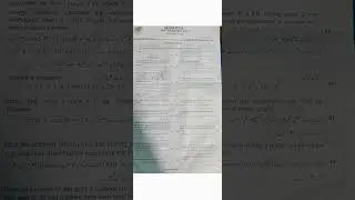 Fbise Class 9 Maths Second Annual Exam 2025 #fbise #exams2025 #shorts #trending #foryou #viral