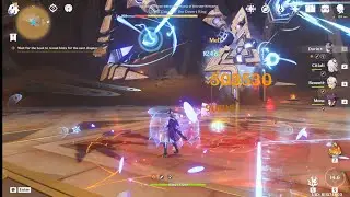 Durin just aura farming| No food buffs | Genshin Impact| #genshinimpact #genshin