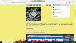 PCI\VEN_8086&DEV_5A9A Drivers // Management Engine Interface (Intel MEI) driver download manual