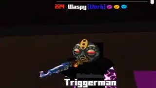 I killed ImWaspy in Krunker!!