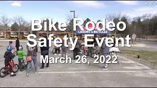 Bike Rodeo Safety Event