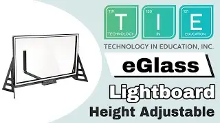 eGlass Lightboard Height Adjustable