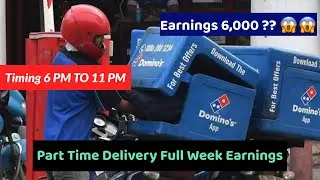Dominos Pizza 🍕 - Delivery  boy job || Part time full time salary ₹20000 / Month #dominos 
